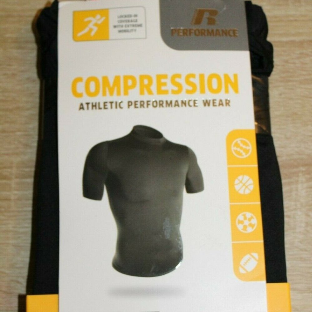 Russell Performance Boy's Compression 2 Crew Tees